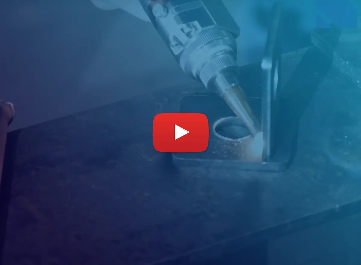 Soudage sans soudure sur tous les métaux avec une machine de soudage laser portable
