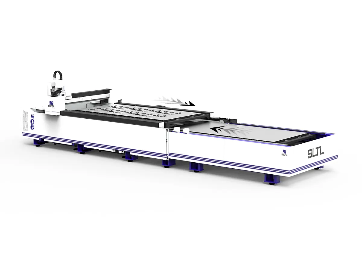 Automatischer Palettenwechsler.
