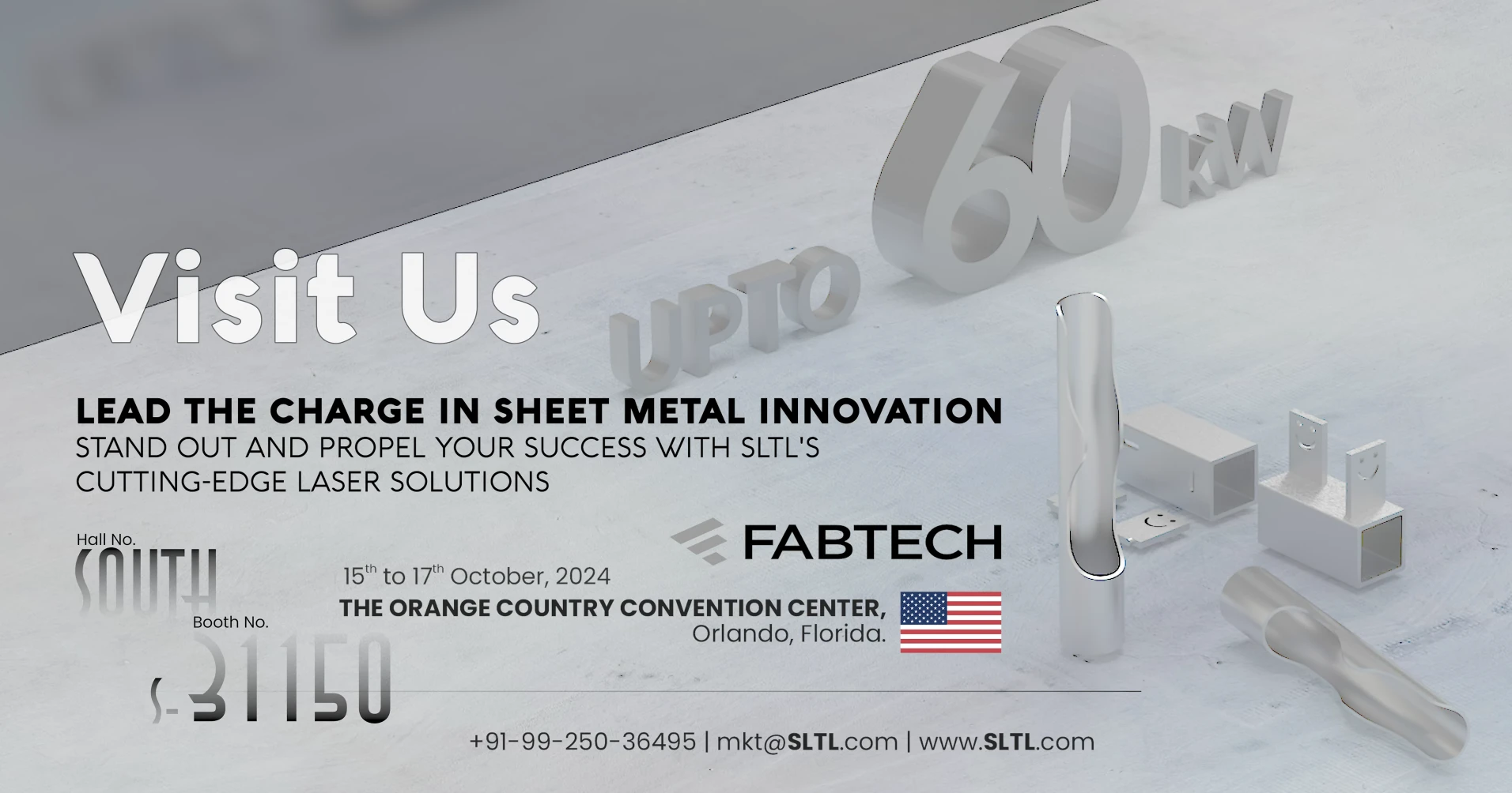 Metal, Meet Your Match: SLTL Group’s Laser Solutions Are Ready to Rule FABTECH 2024