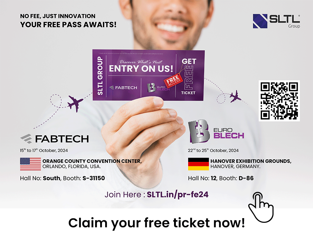Attend EuroBLECH and FABTECH 2024 for Free: Register with SLTL Group for Free Tickets 