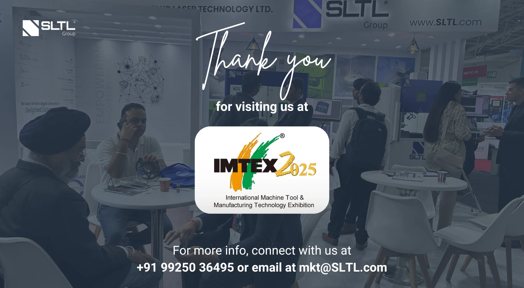 SLTL Group Triumphs at IMTEX 2025: Revolutionizing Tooltech with Cutting-Edge Laser Solutions