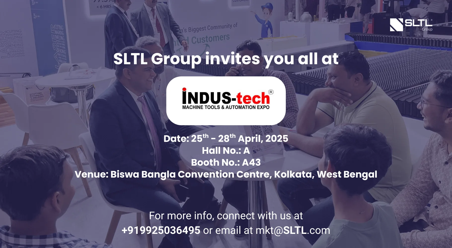 SLTL Group Set to Illuminate Kolkata with Laser Brilliance at iNDUS-tech Expo 2025