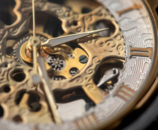 Watch manufacturing by laser cutting machine of SLTL