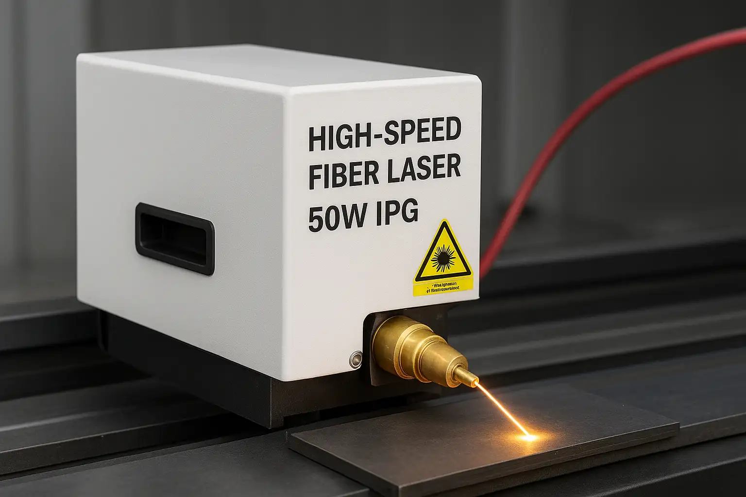 High-Speed Fiber Laser (50W IPG) 