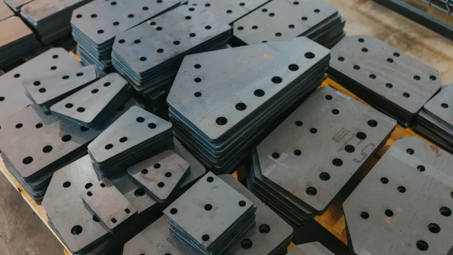 Connection Plates manufactured using laser cutting machine