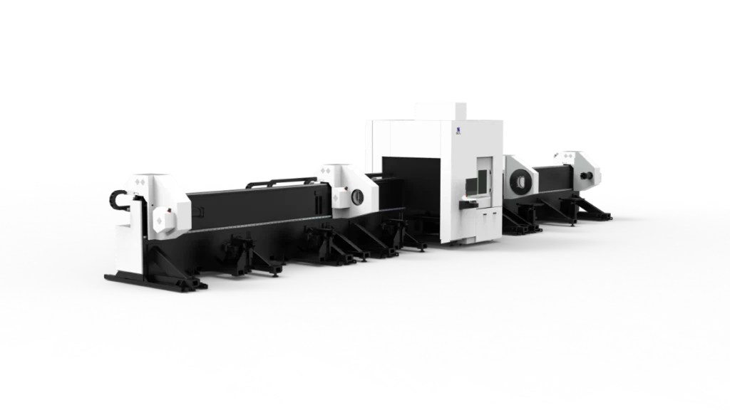 4 chuck Tube cutting machine