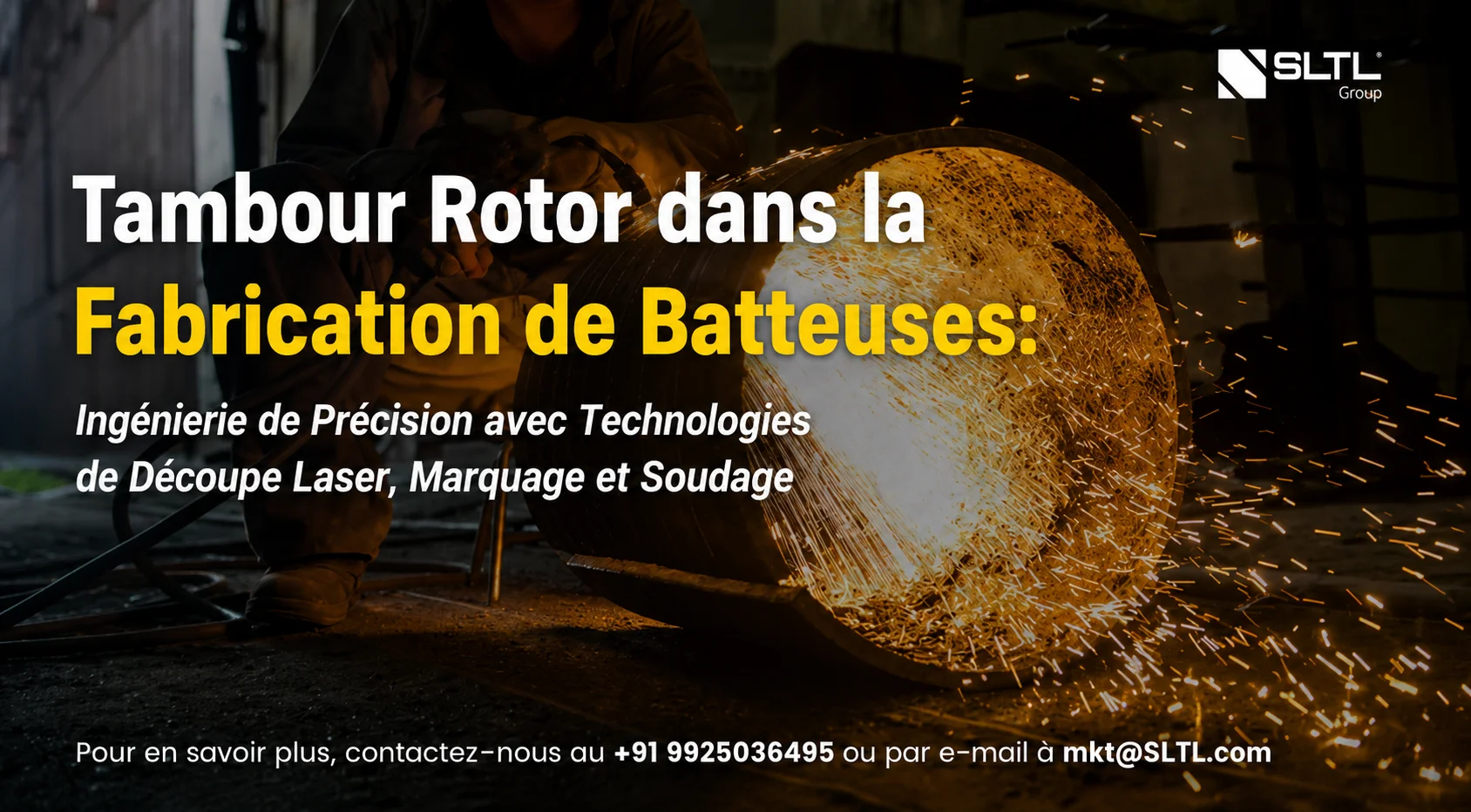 Tambour rotor dans la fabrication des batteuses : ingénierie de précision avec les technologies de découpe, de marquage et de soudage laser