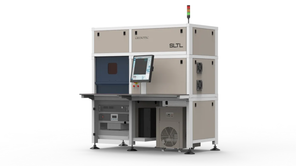 Wafer Dicing System Front View 