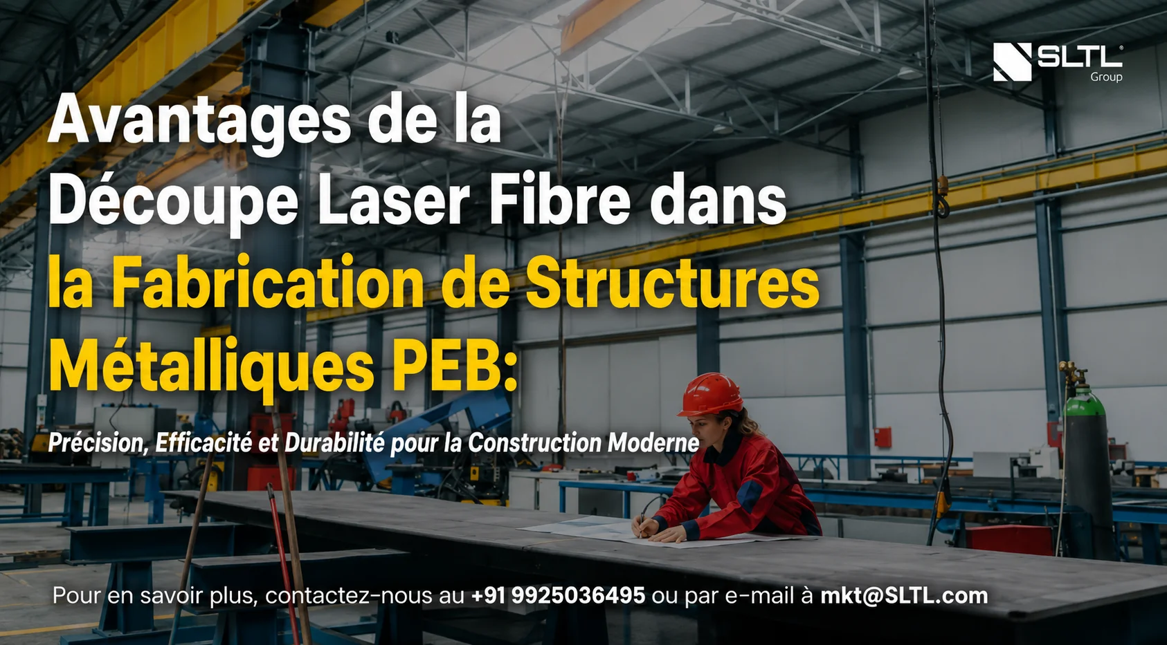 Avantages de la découpe laser fibre dans la fabrication de structures métalliques PEB