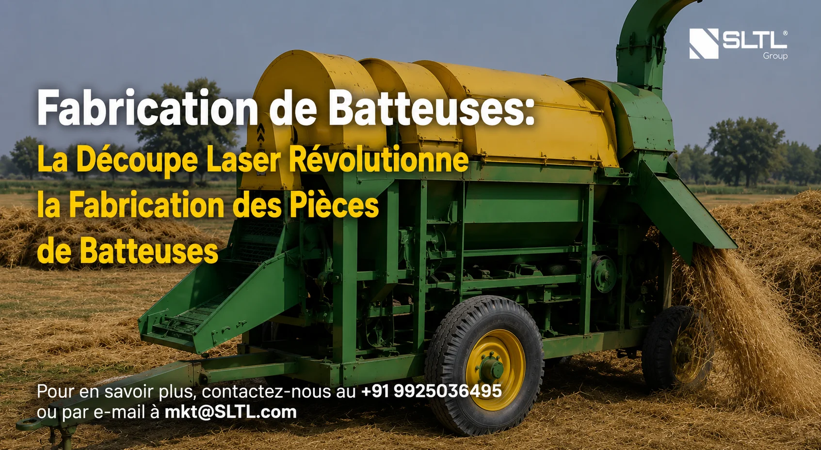 Fabrication de batteuses : comment la découpe laser révolutionne la production de pièces de batteuses