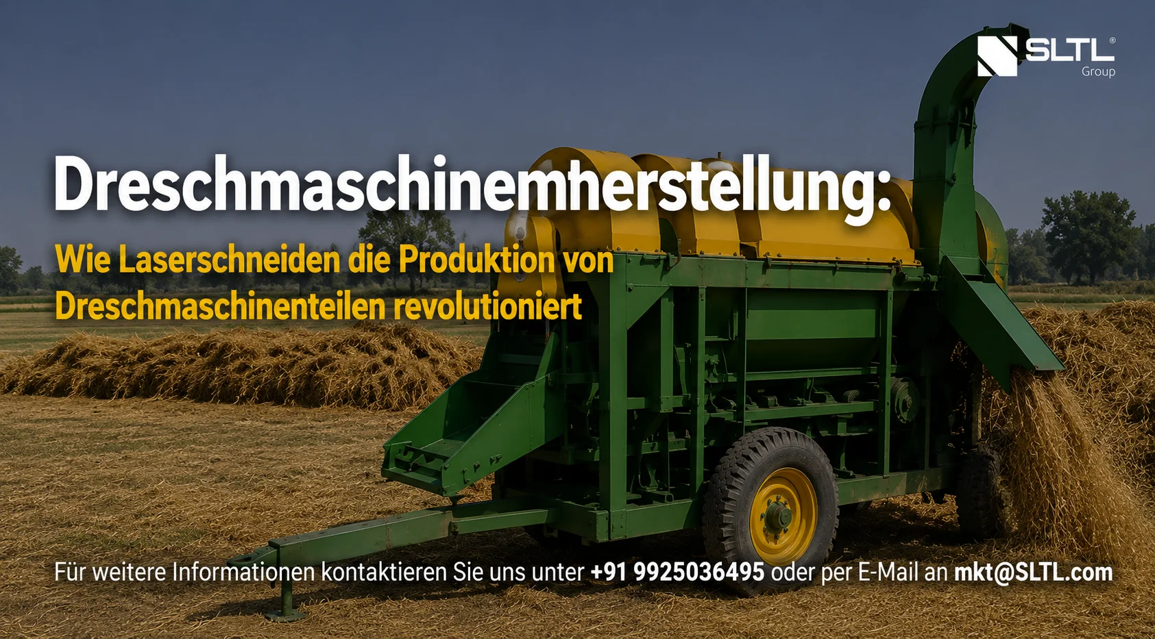 Dreschmaschinenherstellung: Wie Laserschneiden die Produktion von Dreschmaschinenkomponenten revolutioniert